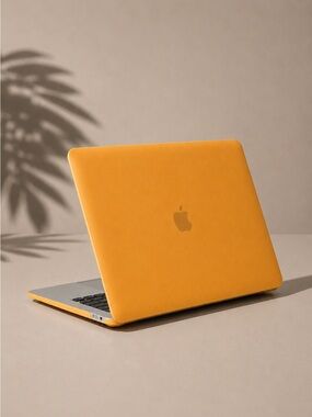 🟠MacBook Air 13” Case- Marigold Hard Shell + Keyboard Cover, NWOT